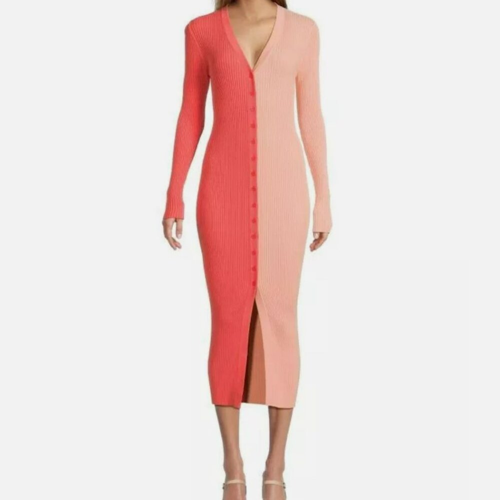 STAUD Shoko Sweater Dress